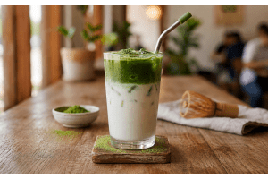 Ricetta iced matcha latte: fresco, cremoso e facile da fare