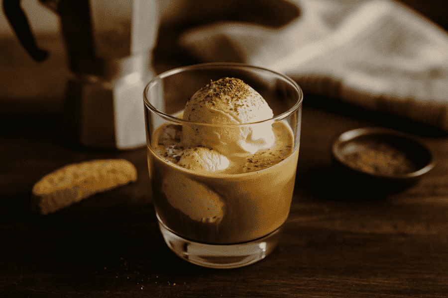 Preparare un affogato