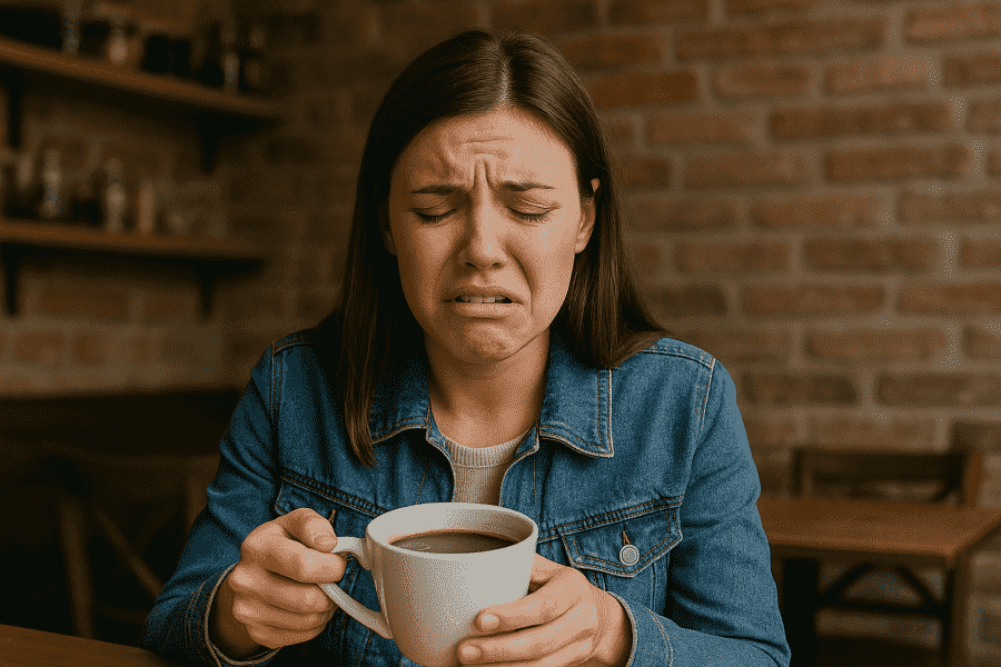 Perché il mio caffè ha un sapore amaro e come posso risolverlo?