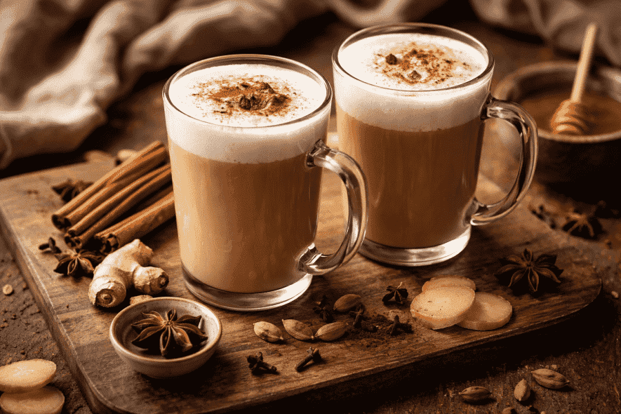 Chai latte: preparala tu con vere spezie!