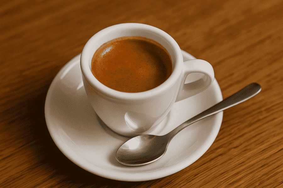 un espresso