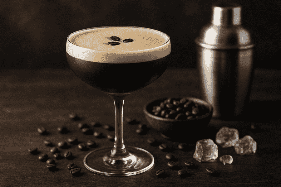 Una bella espresso martini