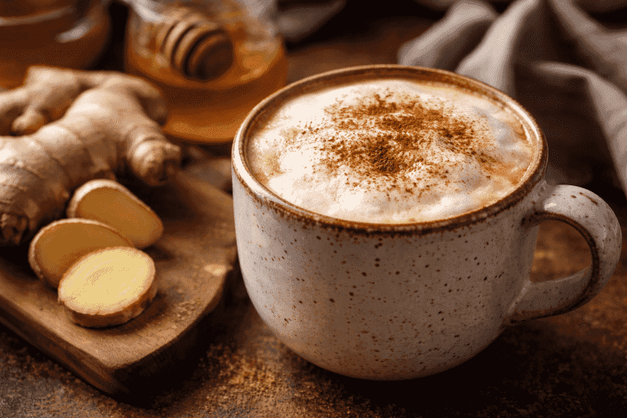Cappuccino zenzero: caffè con un tocco in più!