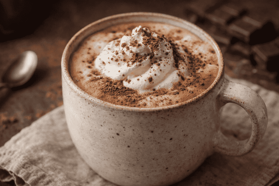 Mocha latte: ricetta cremosa con cioccolato