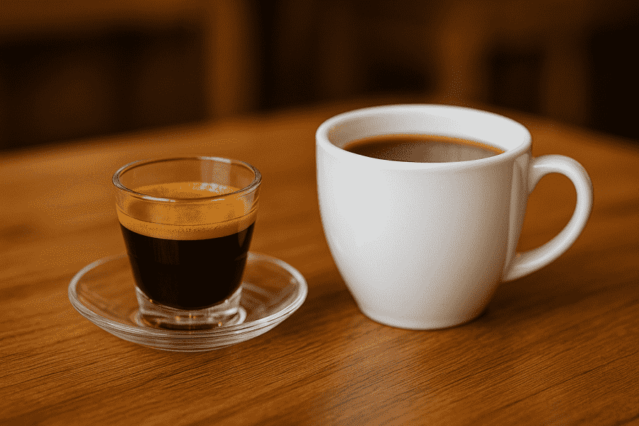 differenza tra espresso e caffè filtro