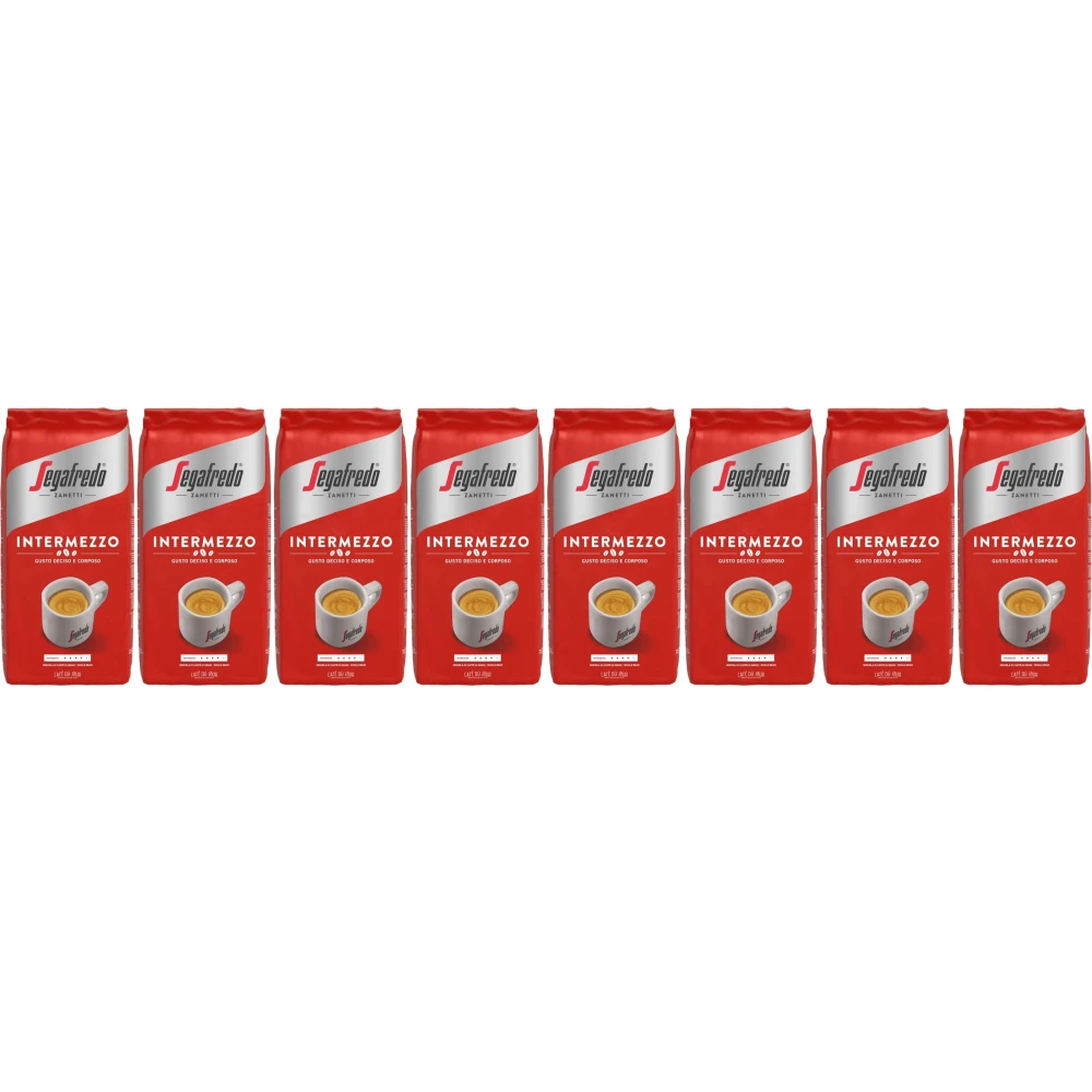 Segafredo Intermezzo - chicchi di caffè - 8 x 1 kg