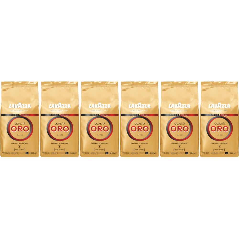 Lavazza Qualità Oro - Chicchi di caffè - 6 x 1 kg