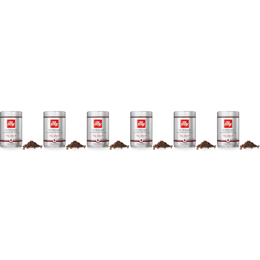 illy Intenso - chicchi di caffè - 6 x 250 grammi