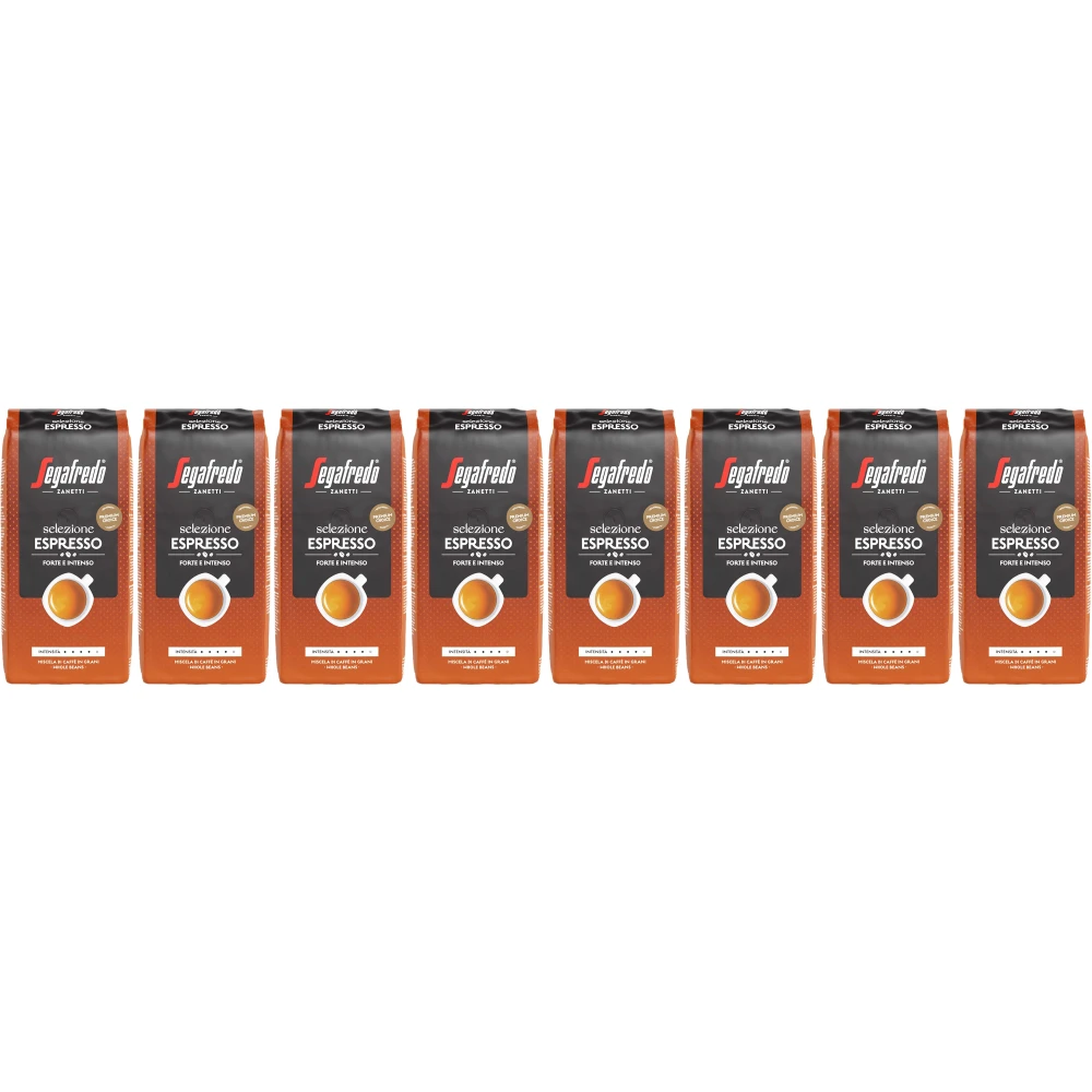 Segafredo Selezione Espresso - chicchi di caffè - 8 x 1 kg