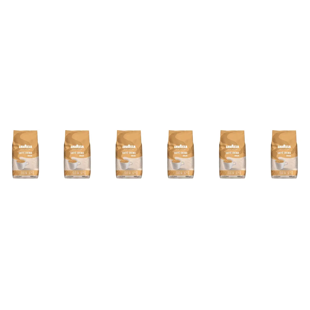 Lavazza Caffè Crema Dolce - chicchi di caffè - 6 x 1 chilo
