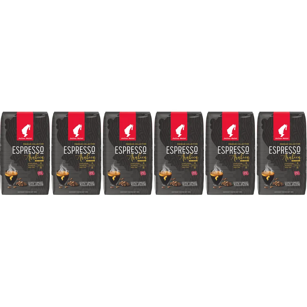 Julius Meinl Espresso Premium Collection - chicchi di caffè - 6 x 1 kg