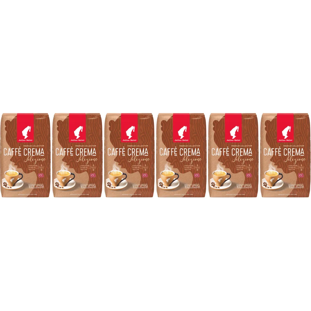Julius Meinl Caffè Crema Premium Collection - chicchi di caffè - 6 x 1 kg