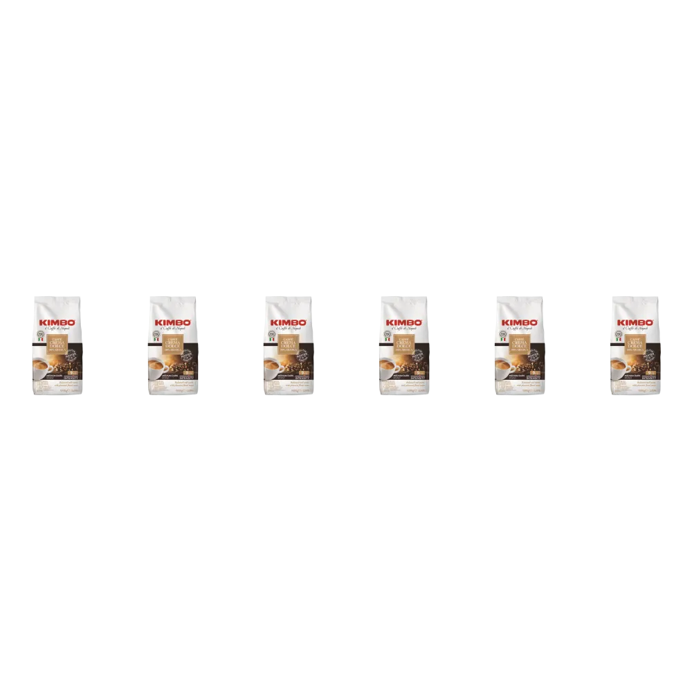 Kimbo Dolce Crema - chicchi di caffè - 6 x 1 kg