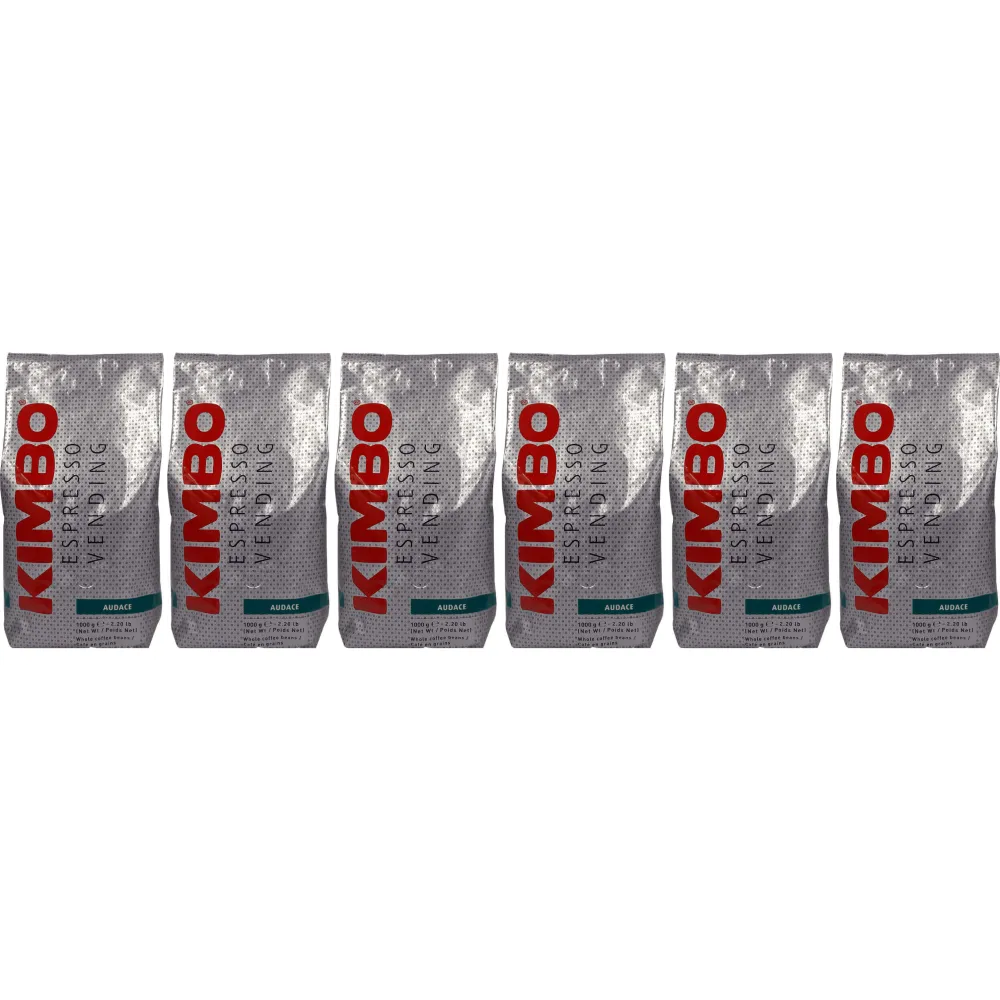 Kimbo Vending Audace - chicchi di caffè - 6 x 1 chilo