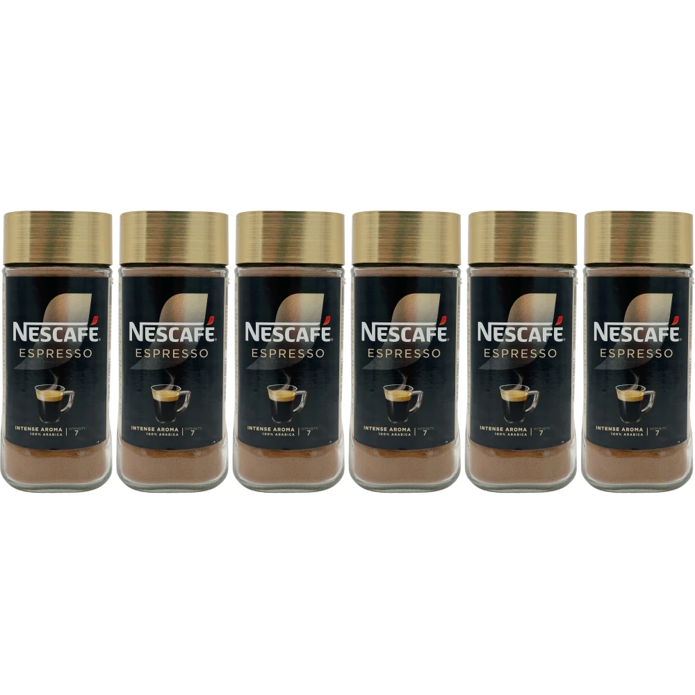 Nescafé Gold Espresso - caffè solubile - 6 x 100 grammi