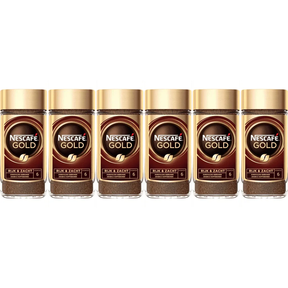 Nescafé Gold - caffè solubile - 6 x 200 grammi