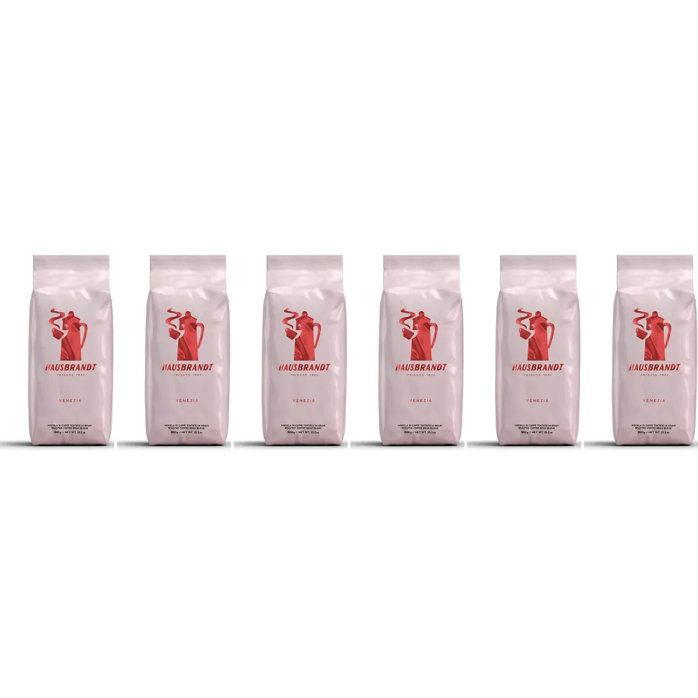 Hausbrandt Venezia - Chicchi di caffè - 6 x 1 kg