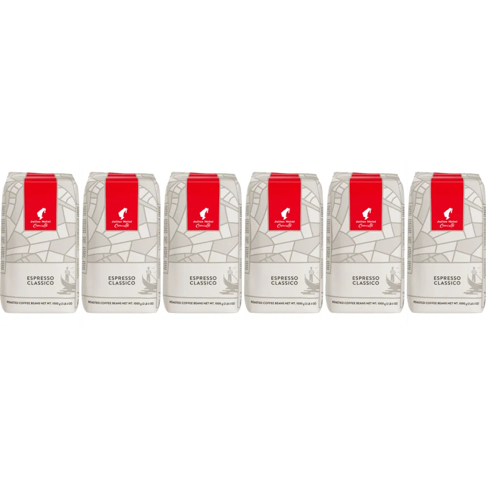 Julius Meinl Espresso Classico Italian Line - chicchi di caffè - 6 x 1 kg