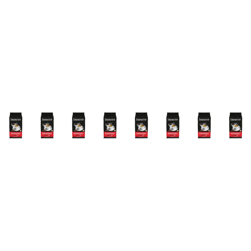 Lazarro Espresso - caffè in grani - 8 x 1 kg
