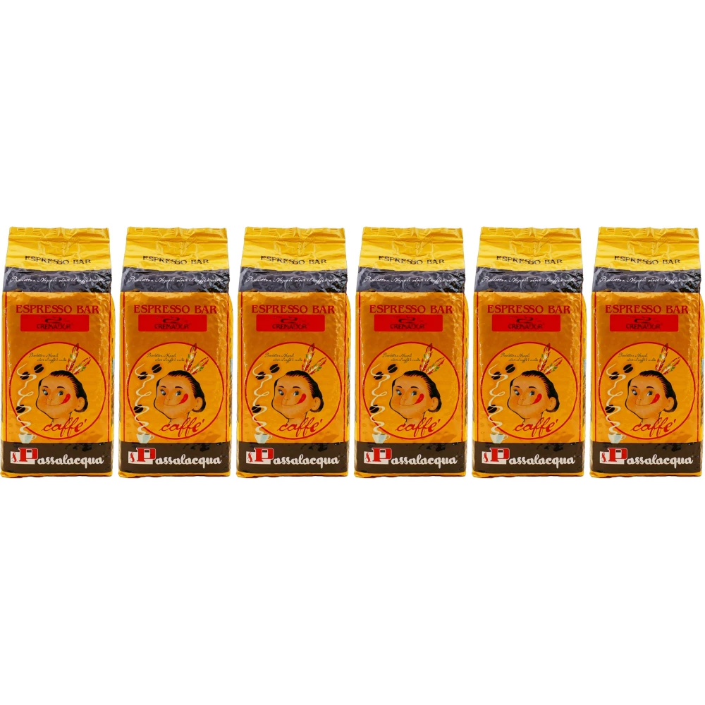 Passalacqua Cremador - chicchi di caffè - 6 x 1 kg