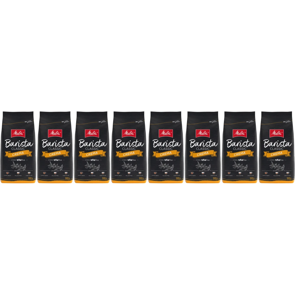 Melitta Barista Classic Crema - chicchi di caffè - 8 x 1 kg
