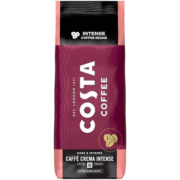 Costa Coffee Caffè Crema Intensa - caffè in grani - 6 x 1 chilo