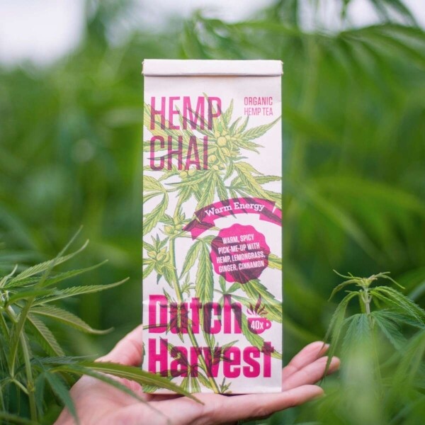 Hemp Chai - Tè Chai alla Canapa 50 grammi - Dutch Harvest tè sfuso