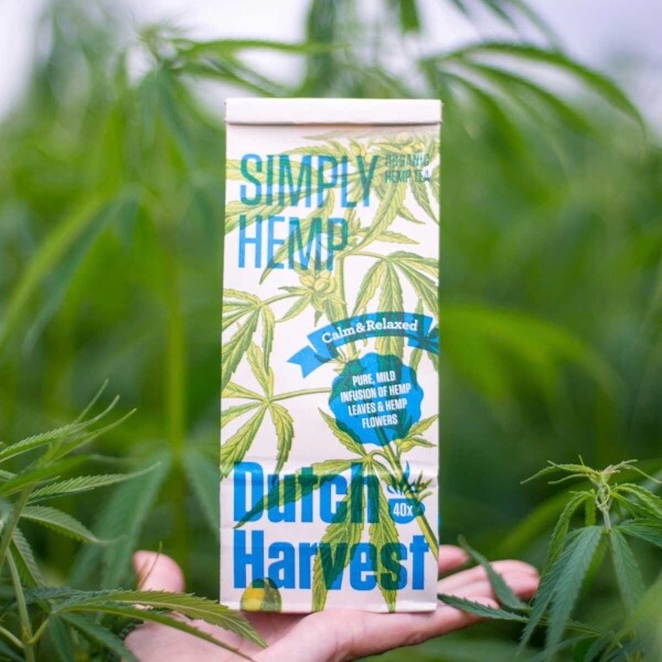 Simply Hemp - Tisana pura di canapa 40 grammi - Dutch Harvest tè sfuso
