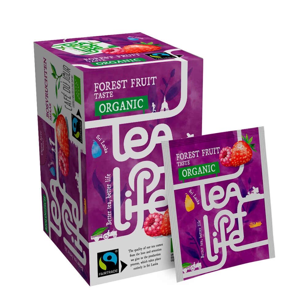 Frutti di Bosco - Biologico & Fairtrade - Tea of Life - 25 bustine