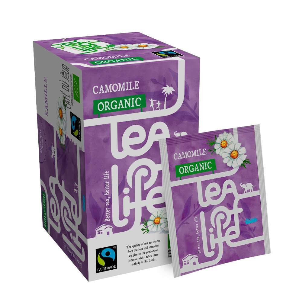 Camomilla - Biologica & Fairtrade - Tea of Life - 25 filtri