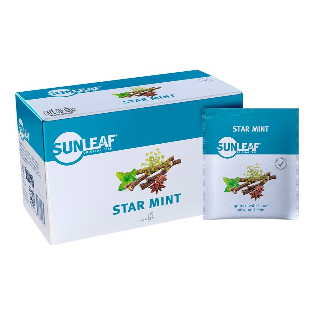 Star Mint - Sunleaf - 25 bustine di tè