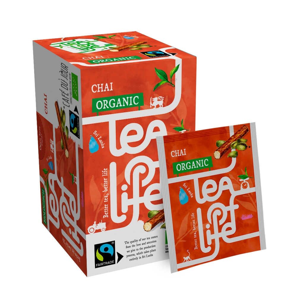 Chai - Biologico & Fairtrade - Tea of Life - 25 bustine