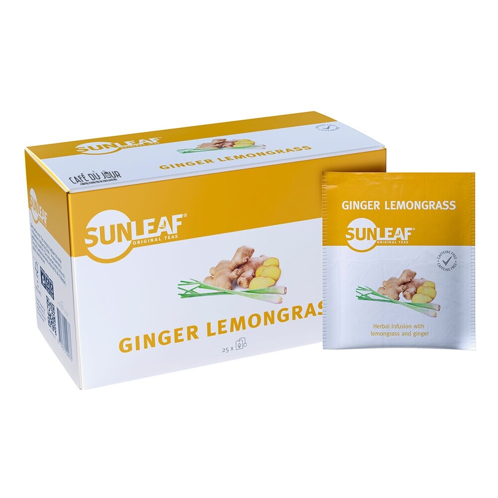 Ginger Lemongrass - Sunleaf - 25 bustine di tè