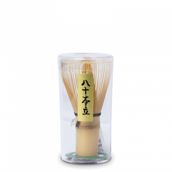 Pennello per tè matcha - Frustino per matcha - 80 setole