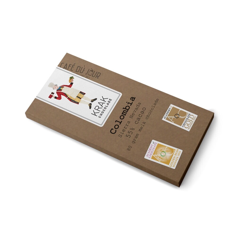 Krak Chocolade - Colombia Sierra Nevada - Cioccolato al latte