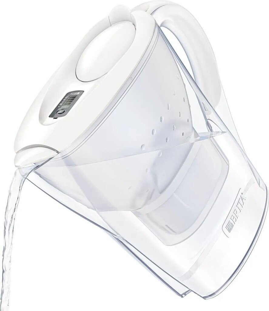 Brita - Caraffa filtrante Marella Bianca + 1 cartuccia Maxtra 2,4L