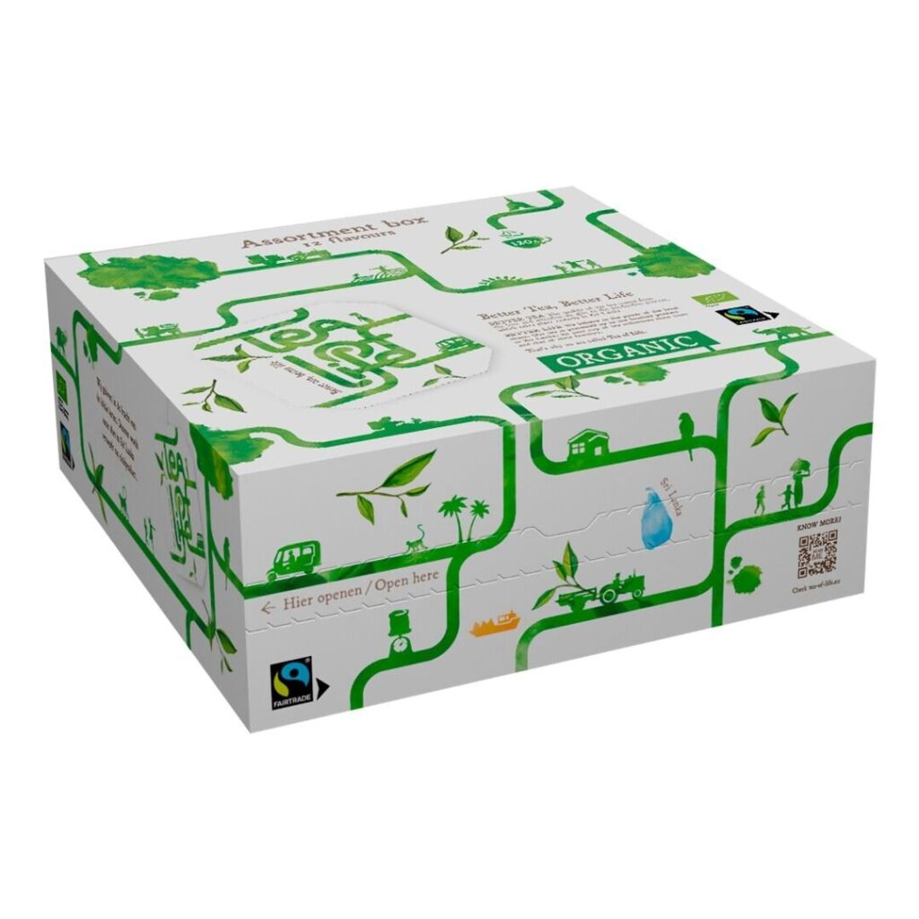 Assortimento espositore - Biologico & Fairtrade - Tea of Life - 120 bustine di tè