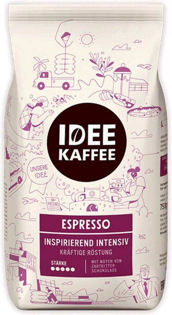 Idee Kaffee Espresso - chicchi di caffè - 750 grammi