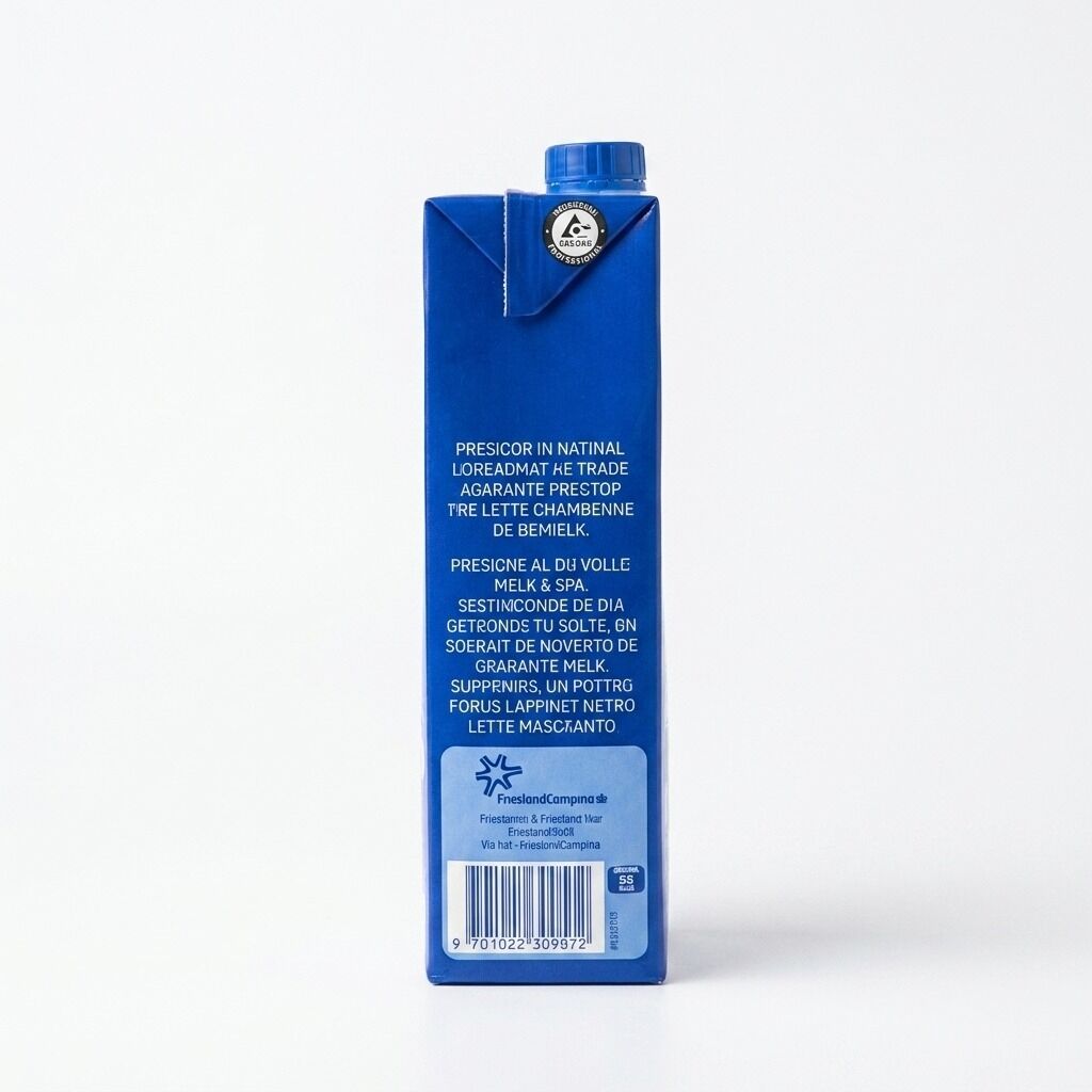 Friesche Vlag Lang Lekker latte intero - scatola 12 x 1 litro