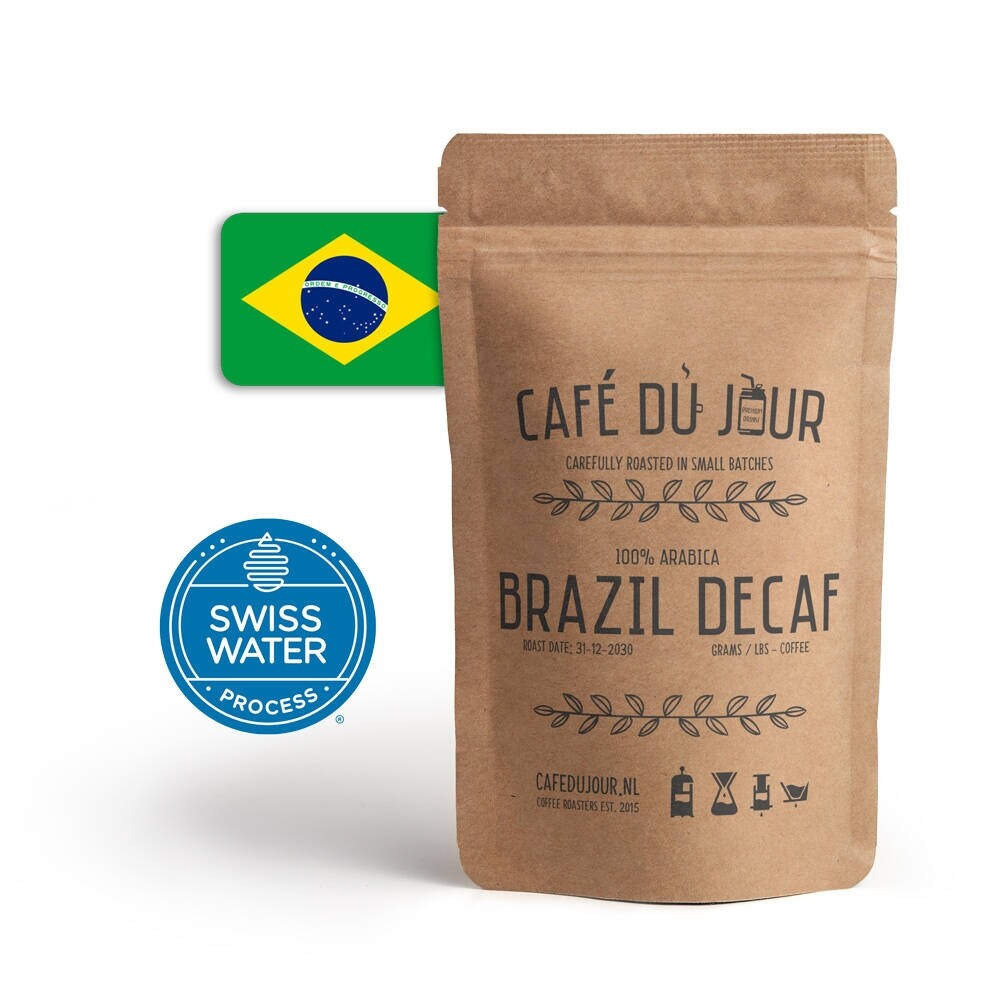 Café du Jour 100% arabica Decaffeinato Brasile Swiss Water®