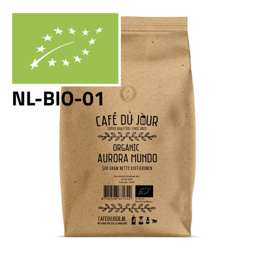 Aurora Mundo – Chicchi di caffè biologici – 500 grammi