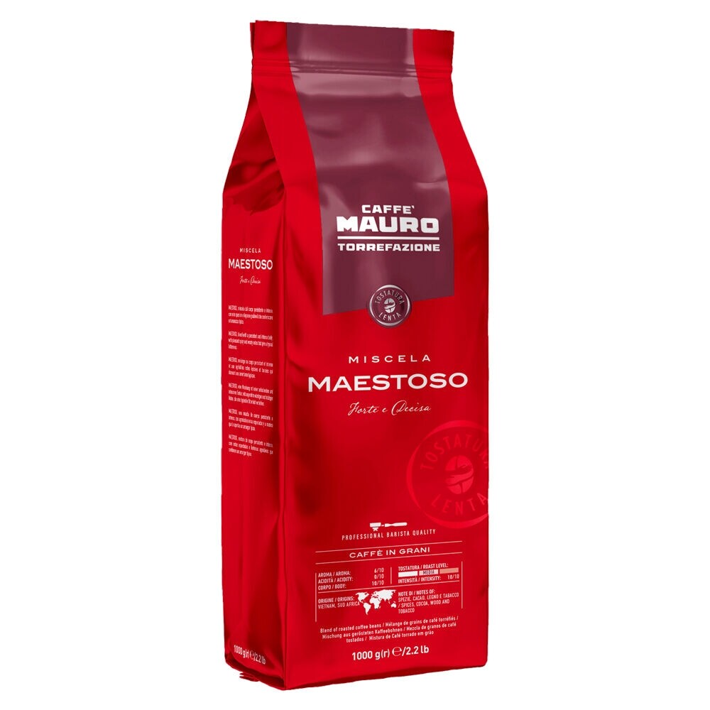 Caffè Mauro Maestoso - chicchi di caffè - 1 kg