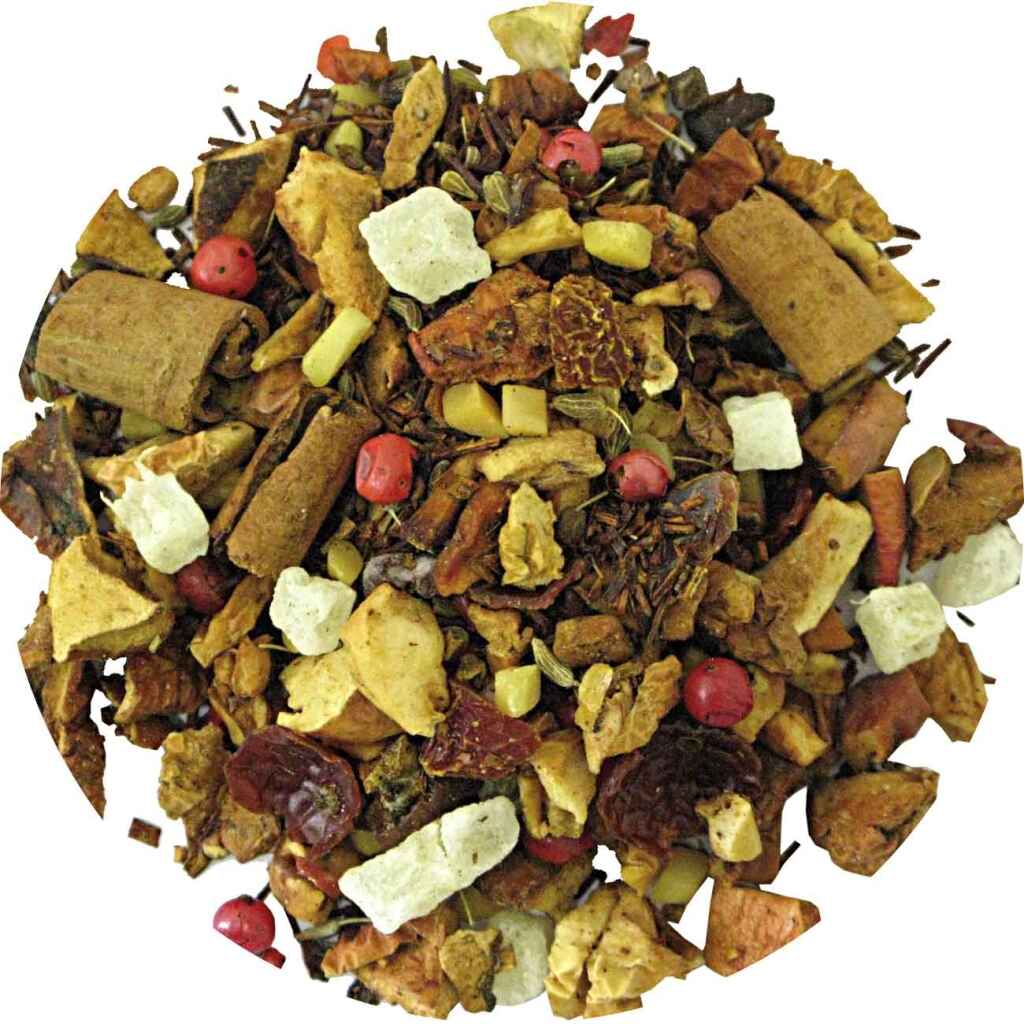 Serate attorno al fuoco - Tè alla frutta 100 grammi - Café du Jour tè sfuso