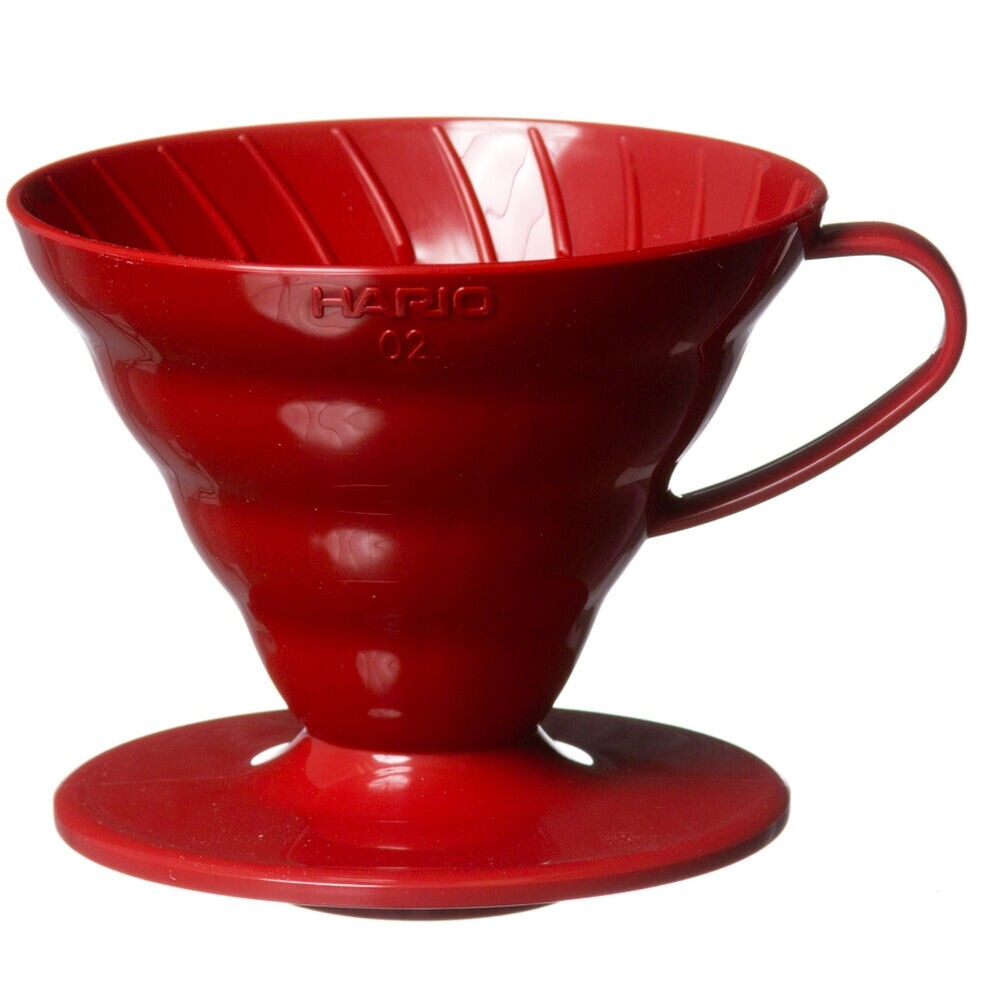Hario Dripper rosso in porcellana n. 2