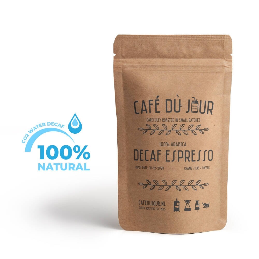 Decaf Espresso 100% arabica - Chicchi di caffè freschi