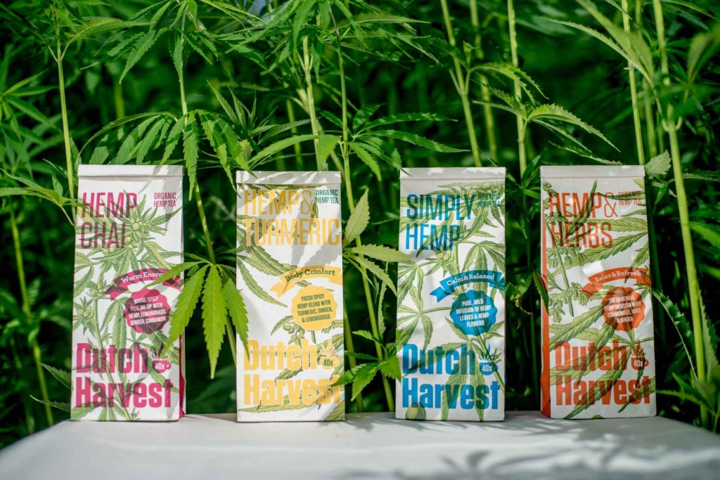 Simply Hemp - Tisana di canapa pura 40 gram - Dutch Harvest tè sfuso