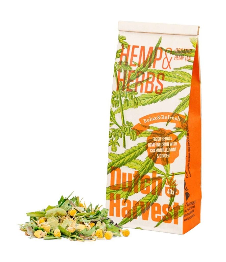 Hemp & Herbs - Tisana di Canapa & Erbe 40 gram - Dutch Harvest tè sfuso