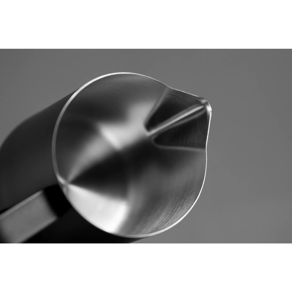 Lattiera - acciaio inox nero opaco - 600 ml