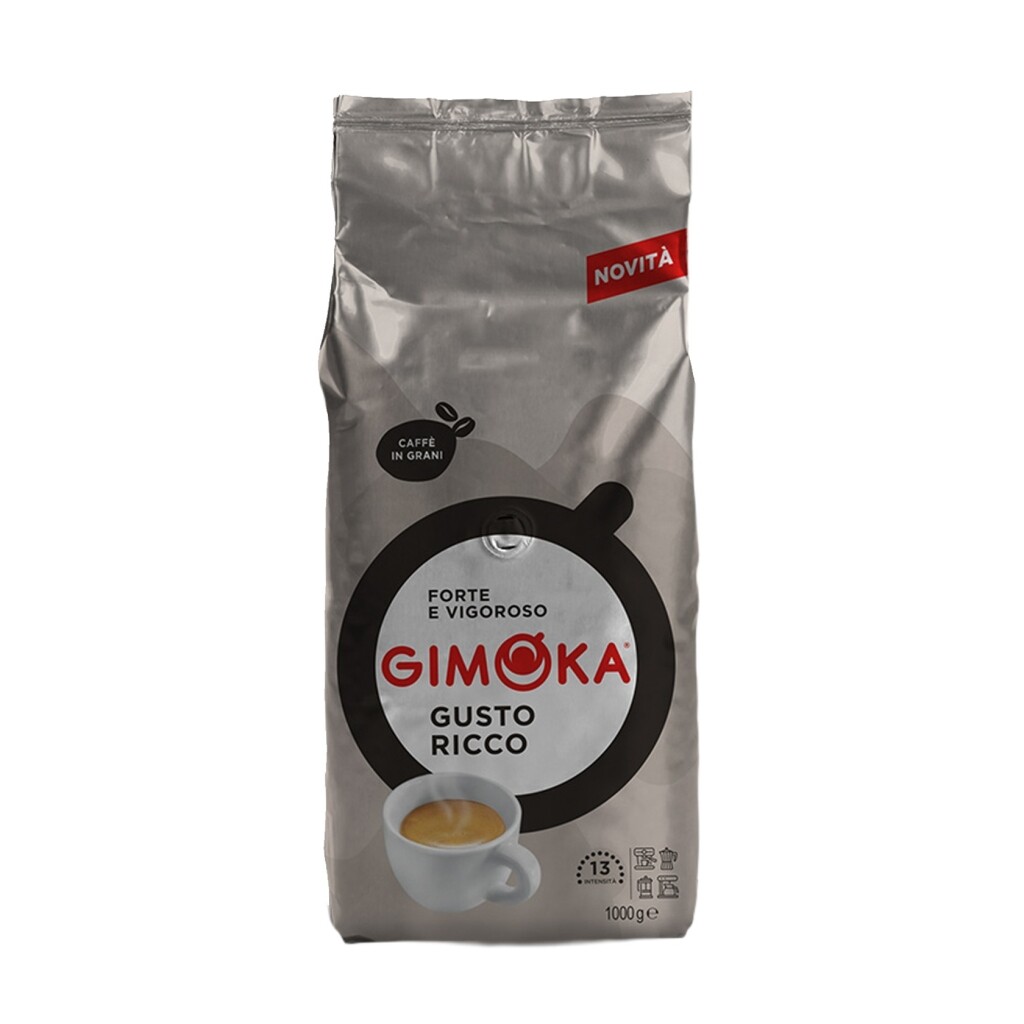 Gimoka Gusto Ricco - chicchi di caffè - 1 chilo