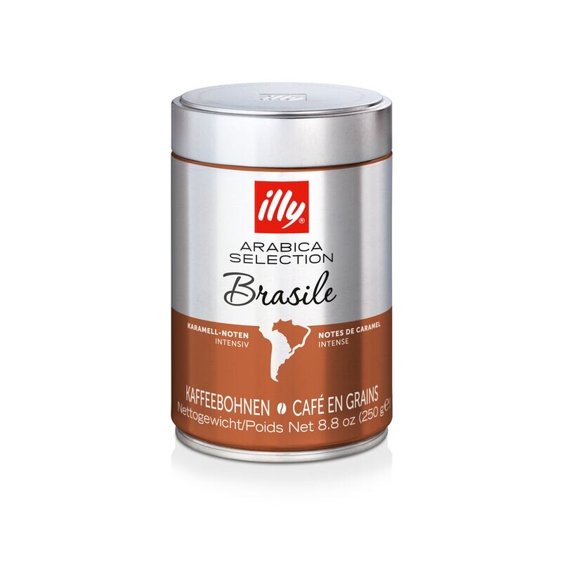Illy Monoarabica Brasile chicchi di caffè 250 grammi